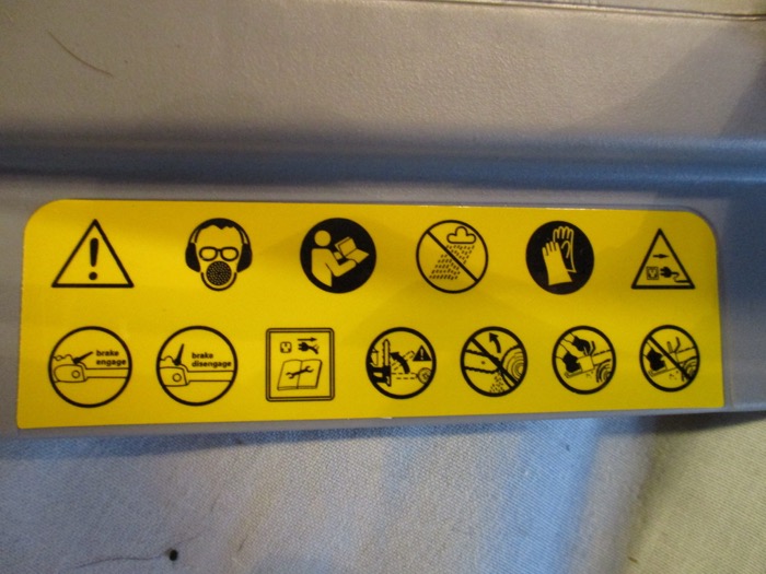 We check all the safety markings are legible and that the correct symbols are used. We also perform indicated tests to check stated levels are within tolerance.