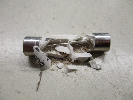 Checking the fuse has a ballast