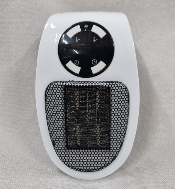 Fan heater screened to product safety standards